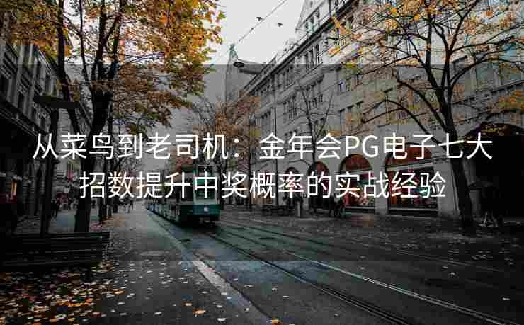 从菜鸟到老司机：金年会PG电子七大招数提升中奖概率的实战经验